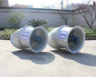 玻璃钢轴流风机带弯头-绍兴惠浩环境科技有限公司